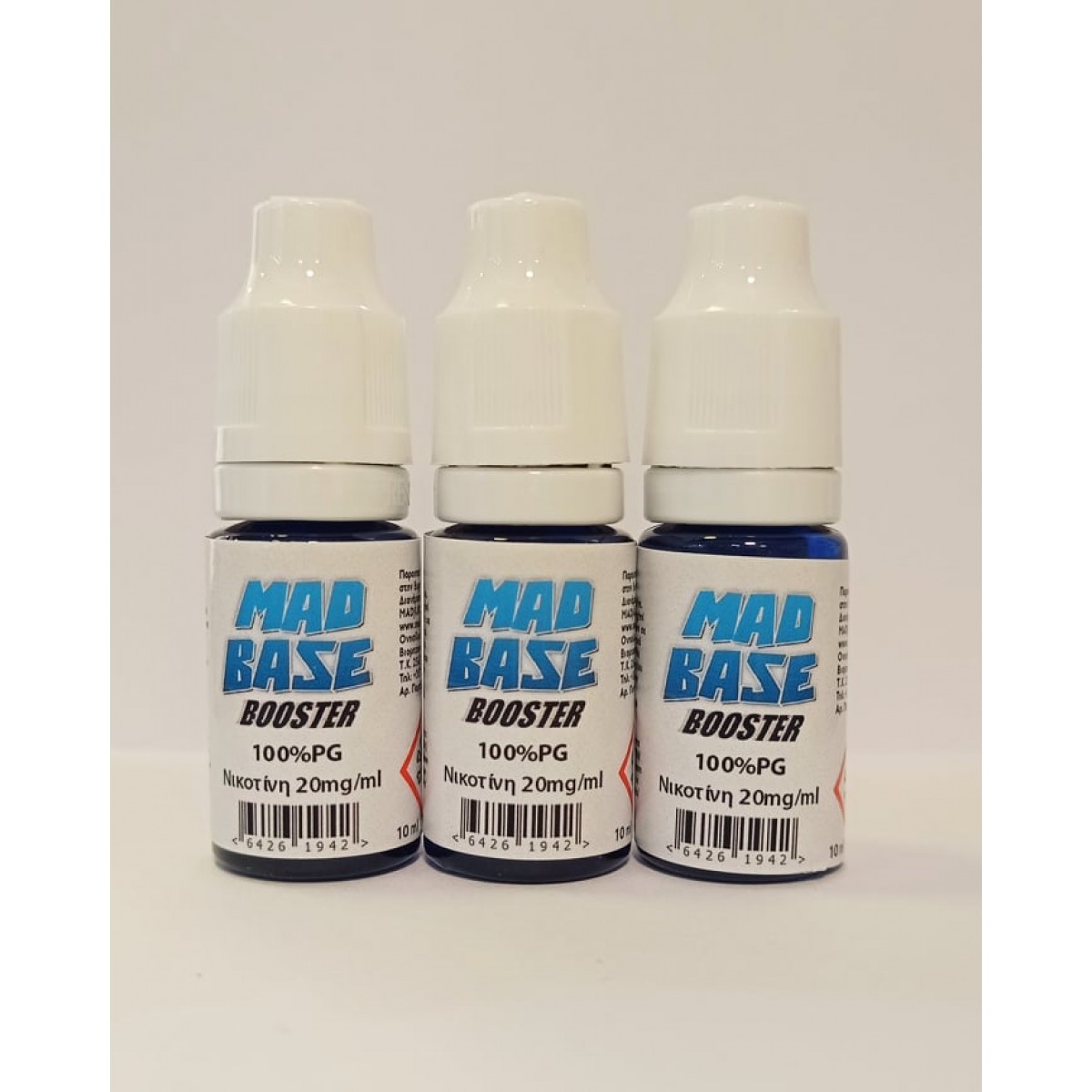Mad Juice 3 X 10ml Nicotine booster 20mg